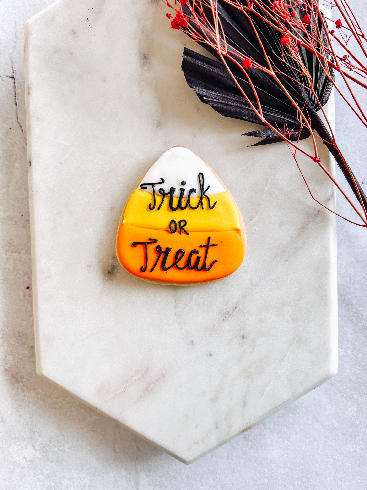 Candy Corn Cookie