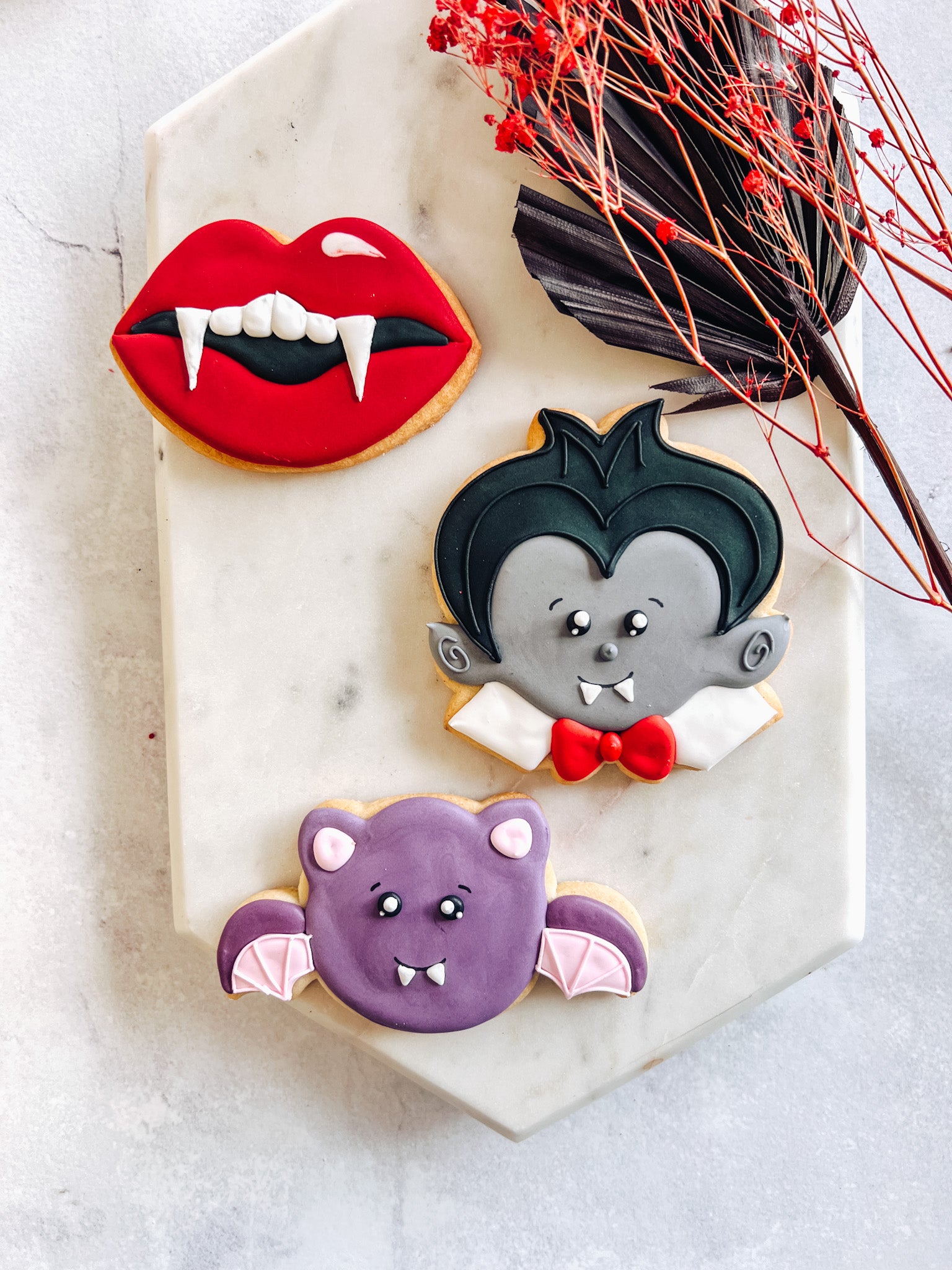 Bite Me Trio | Halloween Cookies