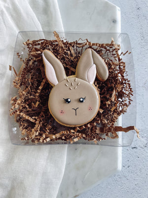Brown Bunny Cookie