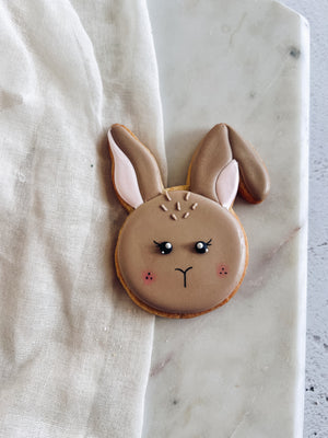 Brown Bunny Cookie