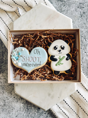 Oh Shoot You're Cute | Panda Cookies