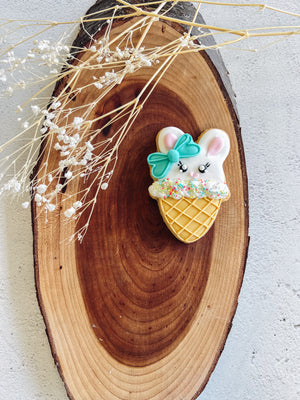 Bunny Ice Cream Cookie