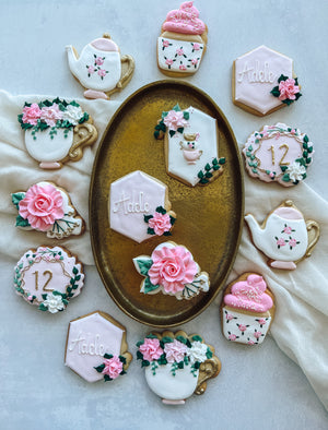 Floral Tea Party | Birthday Cookies