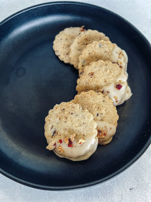 Maple Brown Butter Pecan Shortbread