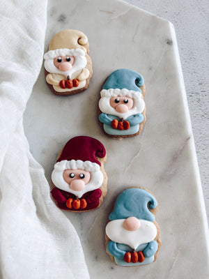 Fall Mini Gnome Cookies