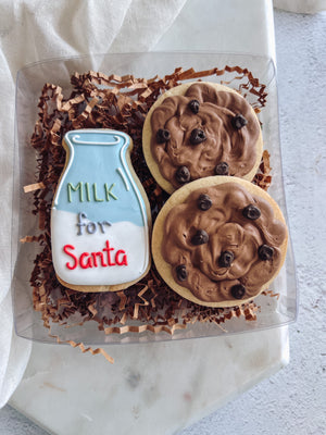 Milk For Santa Cookies