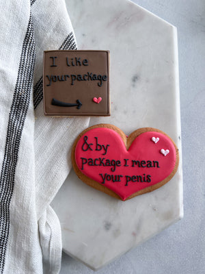 I Like Your Package Cookies