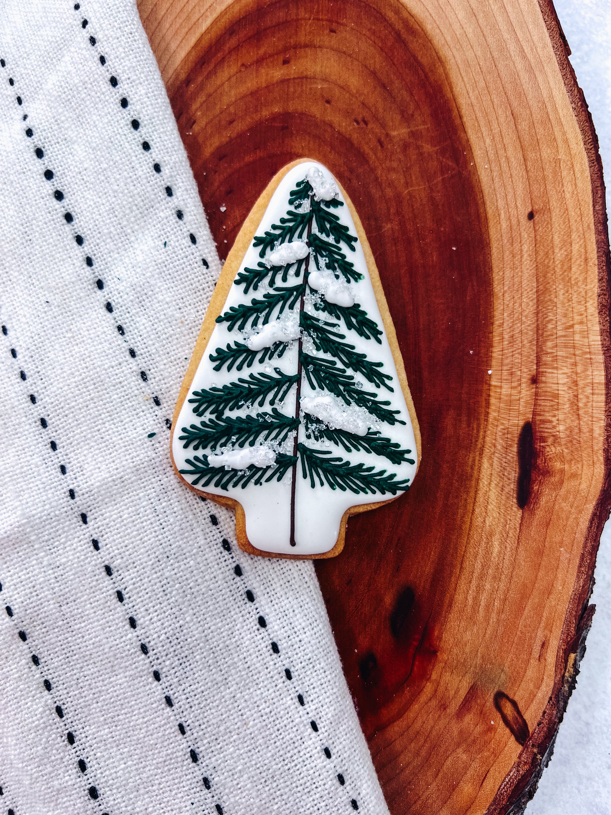Pine Tree Cookie
