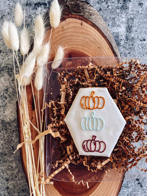 Modern Pumpkin Cookie