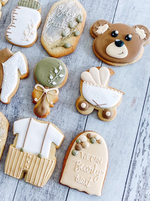 We Can Bearly Wait! | Baby Shower Cookies