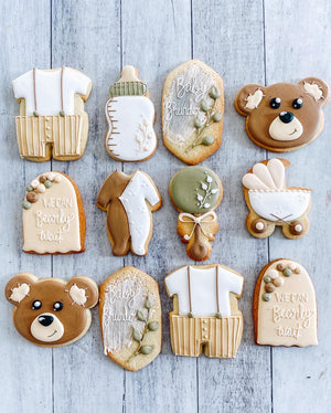 We Can Bearly Wait! | Baby Shower Cookies