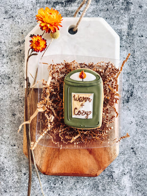 Cozy Candle Cookie
