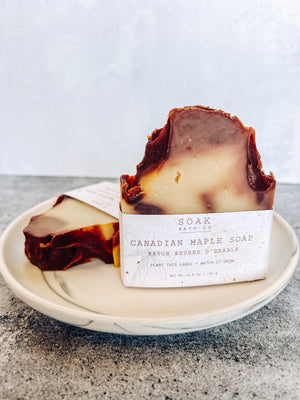 Canadian Maple Soap Bar By SOAK