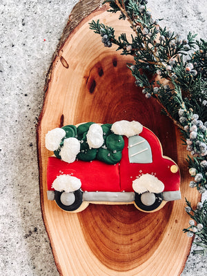Christmas Truck Cookie