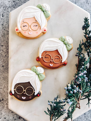 Mrs. Claus Cookie