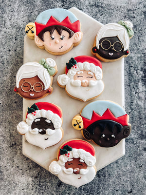 Mrs. Claus Cookie