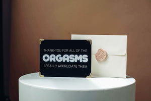 Orgasms Card