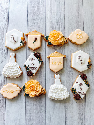 Mr. & Mrs. Wedding Cookies (LGBTQ+ Inclusive!)