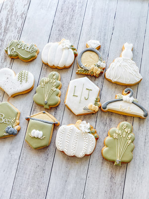 Fall Wedding Cookies
