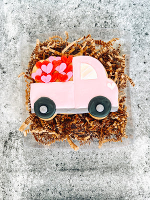 Love Truck Cookie