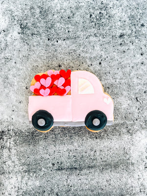 Love Truck Cookie