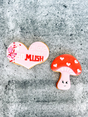 I Love You So Mush Cookies