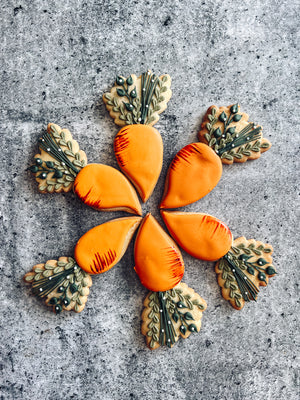 Leafy Carrot Box Cookies