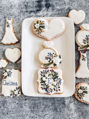 Earthy Floral | Bridal Shower Cookies