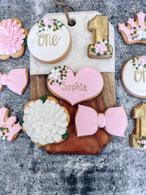 Floral Princess | Birthday Cookies (Any Age!)