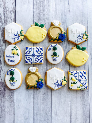 Lemon Love Engagement/Bridal Shower Cookies