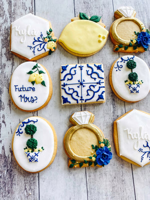 Lemon Love Engagement/Bridal Shower Cookies
