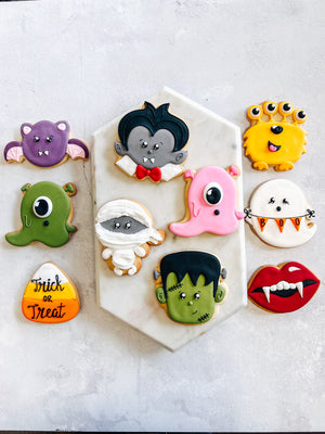 Monster Mash Halloween Cookie Set
