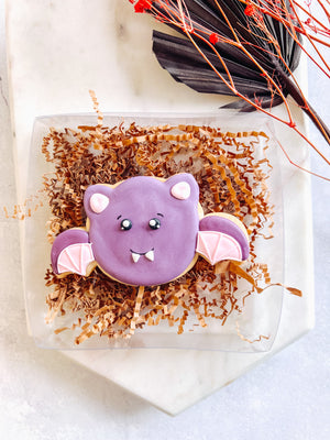 Halloween Bat Cookie